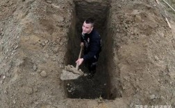 我爸爸的坟墓挖的太浅了才几个月就被大雨冲的漏官才了？