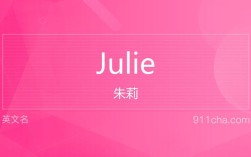 "Julie"这个英文名的含义是。怎么读？（julian的含义）