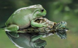 乌龟上爬个青蛙是什么寓意？