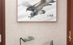 家里客厅可以挂老鹰的画吗？