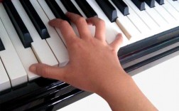 弹钢琴时手指一开始时是怎么放的,左手五指、右手五指都放在哪些键？（五个手指含义）