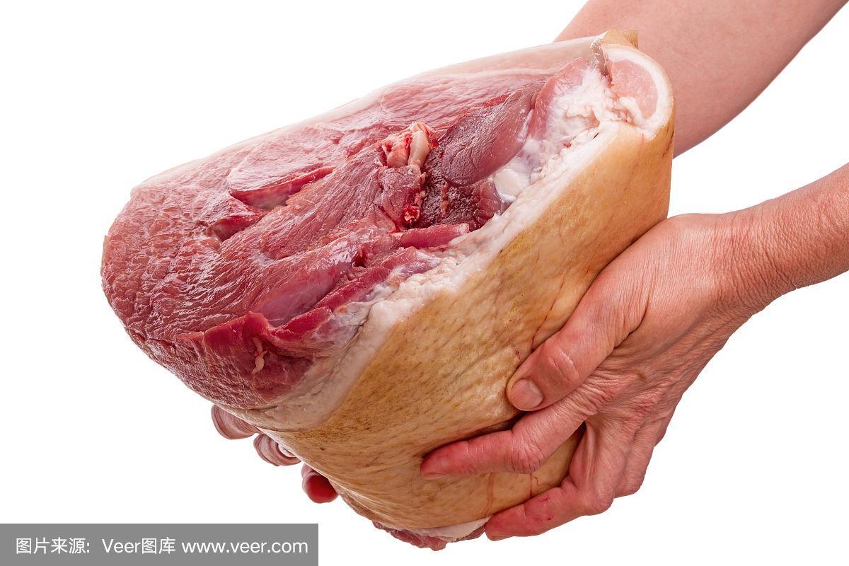 手里拿着一块肉表示什么？-图2