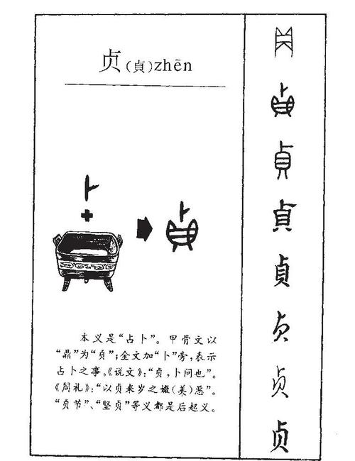 贞这个字也念zheng吗？（贞的意思和含义）-图3