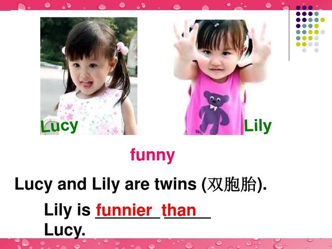什么name is Lucy and Lily？（lucy 含义）-图1