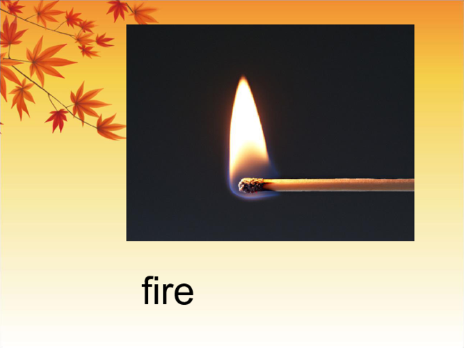 fire组成的名词，如firework？（有火含义的英文名）-图2